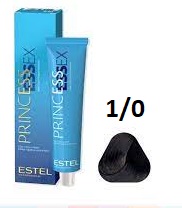 ESTEL Princess Essex Крем-краска 1/0 60 мл купить недорого в интернет магазине Beauty Prof с доставкой по Хабаровску и регионам России