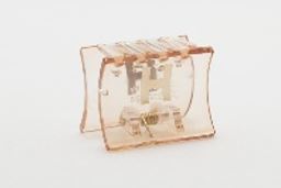 Заколка краб квадрат H/D лакированный Корея купить недорого в интернет магазине Beauty Prof с доставкой по Хабаровску и регионам России