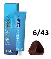 ESTEL Princess Essex Крем-краска 6/43 60 мл купить недорого в интернет магазине Beauty Prof с доставкой по Хабаровску и регионам России
