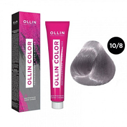 OLLIN Color Крем-краска 10/8 светлый блондин жемчужный 100 мл купить недорого в интернет магазине Beauty Prof с доставкой по Хабаровску и регионам России