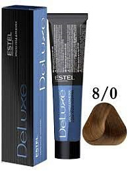 ESTEL De Luxe Краска-уход 8/0 60 мл купить недорого в интернет магазине Beauty Prof с доставкой по Хабаровску и регионам России