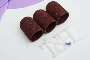 T&H Колпачок абразивный 16 мм 80 грит 1 шт купить недорого в интернет магазине Beauty Prof с доставкой по Хабаровску и регионам России