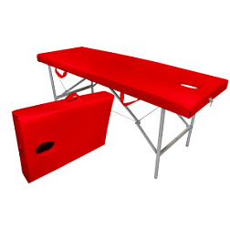Массажный стол "Классик" красный