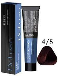 ESTEL De Luxe Краска-уход 4/5 60 мл купить недорого в интернет магазине Beauty Prof с доставкой по Хабаровску и регионам России