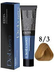 ESTEL De Luxe Краска-уход 8/3 60 мл купить недорого в интернет магазине Beauty Prof с доставкой по Хабаровску и регионам России