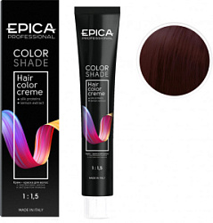 EPICA Крем-краска 5.66 Светлый шатен красный интенсивный 100 мл купить недорого в интернет магазине Beauty Prof с доставкой по Хабаровску и регионам России