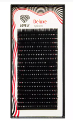 Ресницы чёрные LOVELY Deluxe отд. длины 20 лент (C 0,10 09 mm)