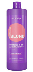 CONCEPT Next Level Blond Кондиционер для нейтрализации желтизны Розовое золото 1000 мл купить недорого в интернет магазине Beauty Prof с доставкой по Хабаровску и регионам России