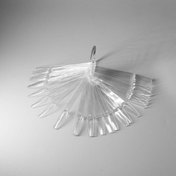 T&H Палитра веер Балерина прозрачная 50 типс купить недорого в интернет магазине Beauty Prof с доставкой по Хабаровску и регионам России