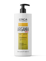 EPICA Argania Rise Organic Шампунь для придания блеска с маслом арганы 1000 мл купить недорого в интернет магазине Beauty Prof с доставкой по Хабаровску и регионам России