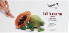 DEPILEVE Гель замедляющий рост волос Золотой концентрат 10 мл купить недорого в интернет магазине Beauty Prof с доставкой по Хабаровску и регионам России