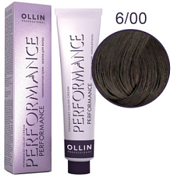 OLLIN Performance Краска  6/00 темно-русый глубокий 60 мл купить недорого в интернет магазине Beauty Prof с доставкой по Хабаровску и регионам России
