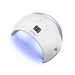 T&H Лампа для сушки ногтей с кварцевыми диодами Sun 6 белая купить недорого в интернет магазине Beauty Prof с доставкой по Хабаровску и регионам России