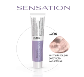 ESTEL SENSATION DE LUXE Безаммиачная краска для волос 10/36 60 мл купить недорого в интернет магазине Beauty Prof с доставкой по Хабаровску и регионам России