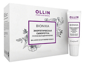 OLLIN Bionika Сыворотка энергетическая против выпадения волос 15 мл
