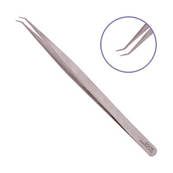 Пинцет SHINE Deluxe L-образный slim японская сталь купить недорого в интернет магазине Beauty Prof с доставкой по Хабаровску и регионам России