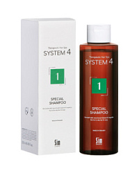 System 4 Special Shampoo Терапевтический шампунь №1 для нормальной и жирной кожи головы 250 мл купить недорого в интернет магазине Beauty Prof с доставкой по Хабаровску и регионам России