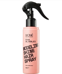 MONE PROF Pink Bubbles  Моделирующий спрей экстрасильной фиксации 150 мл купить недорого в интернет магазине Beauty Prof с доставкой по Хабаровску и регионам России