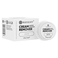 MAYAMY Ремувер для ресниц кремовый Zefir 5 гр купить недорого в интернет магазине Beauty Prof с доставкой по Хабаровску и регионам России