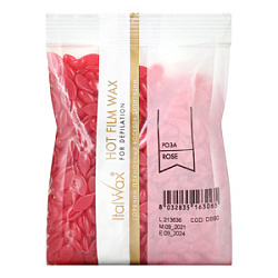 ITALWAX Воск горячий пленочный Роза гранулы 100 гр купить недорого в интернет магазине Beauty Prof с доставкой по Хабаровску и регионам России