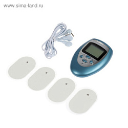 Массажер для тела Luazon LEM-29 3 режима 4 электрода 2хAAA цвет голубой купить недорого в интернет магазине Beauty Prof с доставкой по Хабаровску и регионам России