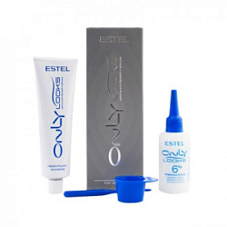 ESTEL Only Looks Краска для бровей и ресниц графит купить недорого в интернет магазине Beauty Prof с доставкой по Хабаровску и регионам России