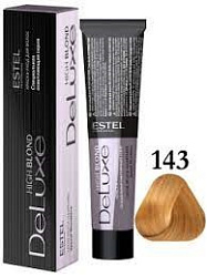 ESTEL De Luxe High Blond Краска-уход 143 60 мл купить недорого в интернет магазине Beauty Prof с доставкой по Хабаровску и регионам России