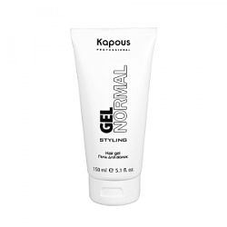KAPOUS Styling Gel Normal Гель для волос нормальной фиксации 150 мл купить недорого в интернет магазине Beauty Prof с доставкой по Хабаровску и регионам России