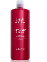 WELLA Ultimate Repair Шампунь восстанавливающий для поврежденных волос 1000 мл купить недорого в интернет магазине Beauty Prof с доставкой по Хабаровску и регионам России