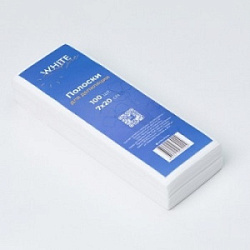 Полоски для депиляции 7*20 80 гр/м2 спанбонд White line 100 шт купить недорого в интернет магазине Beauty Prof с доставкой по Хабаровску и регионам России