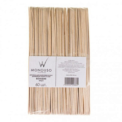 ITALWAX Monouso Шпатели деревянные 24*200 мм большие 60 шт купить недорого в интернет магазине Beauty Prof с доставкой по Хабаровску и регионам России