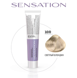 ESTEL SENSATION DE LUXE Безаммиачная краска для волос 10/0 60 мл купить недорого в интернет магазине Beauty Prof с доставкой по Хабаровску и регионам России