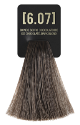 INSIGHT INCOLOR Крем-краска для волос 6.07 Ледяной шоколадный темный блондин 100 мл купить недорого в интернет магазине Beauty Prof с доставкой по Хабаровску и регионам России