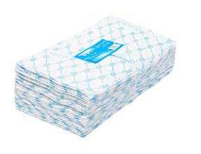 WHITE LINE Салфетка 30*30 см 50 г/м голубая 100 шт купить недорого в интернет магазине Beauty Prof с доставкой по Хабаровску и регионам России