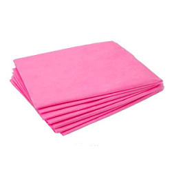 ONION Простыня 80*200 18 г/м спанбонд розовая 50 шт купить недорого в интернет магазине Beauty Prof с доставкой по Хабаровску и регионам России