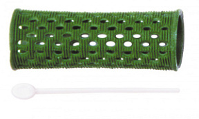 DEWAL Бигуди пластиковые зеленые 26 мм 12 шт  купить недорого в интернет магазине Beauty Prof с доставкой по Хабаровску и регионам России