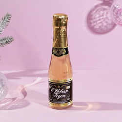 Гель для душа во флаконе шампанское «С Новым годом» аромат карамель и миндаль 250 мл