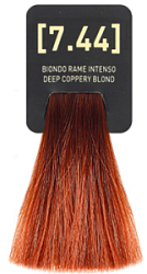 INSIGHT INCOLOR Крем-краска для волос 7.44 Медный интенсивный блондин 100 мл купить недорого в интернет магазине Beauty Prof с доставкой по Хабаровску и регионам России