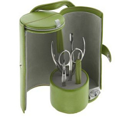 NEW! Scarlet line Набор маникюрный 5 предметов зеленый Y-1310-R539 купить недорого в интернет магазине Beauty Prof с доставкой по Хабаровску и регионам России