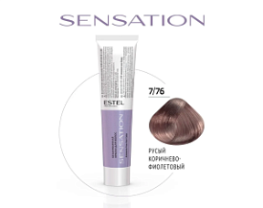 ESTEL SENSATION DE LUXE Безаммиачная краска для волос 7/76 60 мл купить недорого в интернет магазине Beauty Prof с доставкой по Хабаровску и регионам России