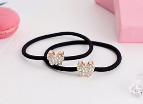 Резинка для волос Ариана набор 2 шт бабочка купить недорого в интернет магазине Beauty Prof с доставкой по Хабаровску и регионам России