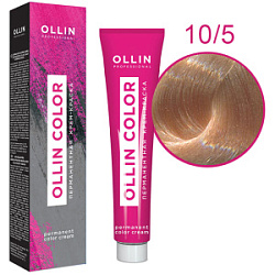 OLLIN Крем-краска 10/5 светлый блондин махагоновый 60 мл купить недорого в интернет магазине Beauty Prof с доставкой по Хабаровску и регионам России
