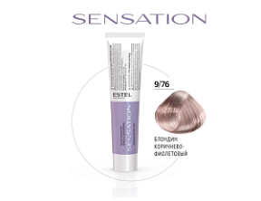 ESTEL SENSATION DE LUXE Безаммиачная краска для волос 9/76 60 мл купить недорого в интернет магазине Beauty Prof с доставкой по Хабаровску и регионам России