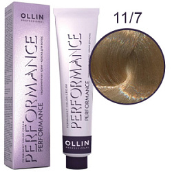 OLLIN Performance Краска 11/7 специальный блондин коричневый 60 мл купить недорого в интернет магазине Beauty Prof с доставкой по Хабаровску и регионам России