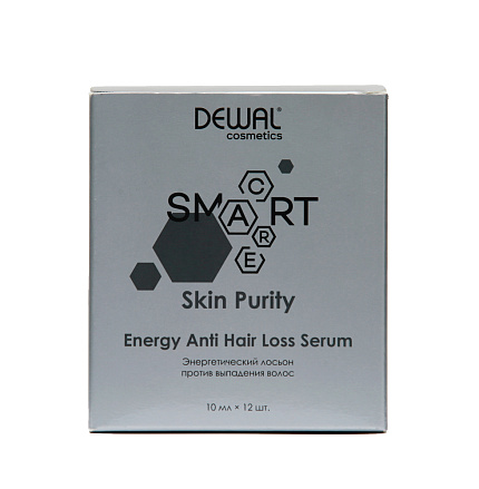 купить, цена DEWAL COSMETICS Smart Care Skin Purity Energy Энергетический лосьон против выпадения волос 10 мл Италия в Хабаровске