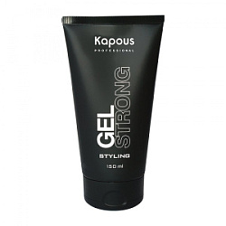 KAPOUS Styling Gel Strong Гель для волос сильной фиксации 150 мл купить недорого в интернет магазине Beauty Prof с доставкой по Хабаровску и регионам России