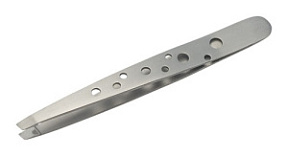 Пинцет METZGER скошенный матовый сырный PT-375-D купить недорого в интернет магазине Beauty Prof с доставкой по Хабаровску и регионам России