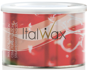 ITALWAX Воск в банке Клубника 400 мл купить недорого в интернет магазине Beauty Prof с доставкой по Хабаровску и регионам России