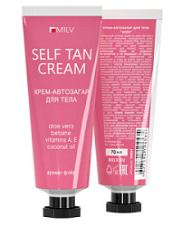 MILV Крем-автозагар для тела флер 70 мл купить недорого в интернет магазине Beauty Prof с доставкой по Хабаровску и регионам России