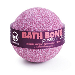 SAVONRY Bath Bomb Соляной шарик для ванны с пеной Маракуйя 145 гр купить недорого в интернет магазине Beauty Prof с доставкой по Хабаровску и регионам России